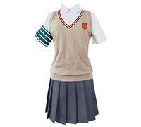Costume de cosplay Toaru Kagaku No Railgun - Uniformes scolaires utilisés pour Halloween, Noël, carnaval, fête sur le thème du cosplay, kaki, S