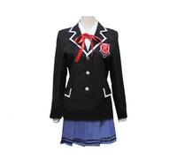 Costume de cosplay Tokisaki Kurumi Yatogami Tohka avec jupe JK pour Halloween, carnaval