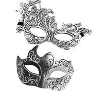 Costume de couple vénitien pour Halloween, Mardi Gras, cosplay, fête, bal masqué, fête de mariage