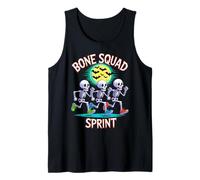 Costume de Coureur Bone Squad Spint pour Halloween, Course à Pied, Marathon Débardeur