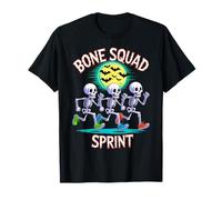 Costume de Coureur Bone Squad Spint pour Halloween, Course à Pied, Marathon T-Shirt
