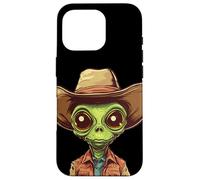 Costume de cowboy extraterrestre pour les créateurs de tendances intergalactiques Coque pour iPhone 16 Pro
