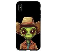 Costume de cowboy extraterrestre pour les créateurs de tendances intergalactiques Coque pour iPhone XS Max