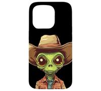 Costume de cowboy extraterrestre pour les créateurs de tendances intergalactiques Coque pour iPhone 15 Pro