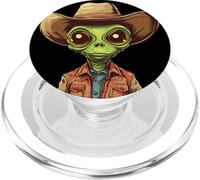 Costume de cowboy extraterrestre pour les créateurs de tendances intergalactiques PopSockets PopGrip pour MagSafe