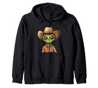 Costume de cowboy extraterrestre pour les créateurs de tendances intergalactiques Sweat à Capuche