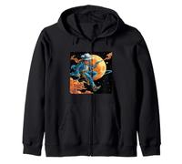 Costume de Cowboy planètes colorées et Espace Sweat à Capuche
