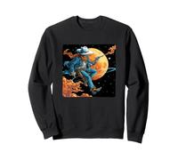Costume de Cowboy planètes colorées et Espace Sweatshirt