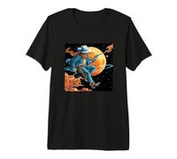 Costume de Cowboy planètes colorées et Espace T-Shirt Haut de Gamme