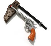 Costume de cowboy pour adulte avec étui et ceinture - Accessoire de déguisement - Cowboy Cowgirl Shérif Wild West Carnaval Jeu de rôle Fête à thème