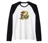 Costume de Cowboy Ranch avec Grenouille dans Un Chapeau Western Manche Raglan