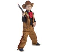 Costume De Cowboy Western Sauvage Pour Enfants - Costume De Jeu De Rôle