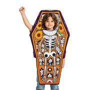 Costume de crâne en forme de cercueil | Combinaison squelette en forme de cercueil pour Halloween, tenue de cercueil de vampire, pour femmes, hommes, , accessoires de cosplay