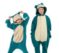 Costume de créature Kigurumi avec capuche et fermeture éclair pour garçon et fille, cadeau 6Y,7Y,8Y,9Y,10Y,4Y,5Y,11YAnimal,CartoonFlanelle