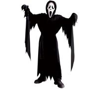 Costume de cri pour enfants - WICKED - Scream - Noir - 4 ans - 4 pièces - Intérieur - Mélange de matériaux