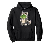 Costume de Crocodile Kawaii dans Un Loup pour Filles Sweat à Capuche