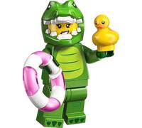 Costume de crocodile Lego - Mini figurines Série 28 Animaux, figurine unique (Lego 71051)