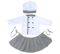 Costume de cuisinier pour bébé - Avec body pour nouveau-né - Vêtement de séance photo - Vêtements pour nourrisson - Tenue de séance photo