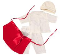 Costume de cuisinier pour nourrisson, chapeau, pantalon, accessoires de photographie pour bébé, cadeau de fête prénatale