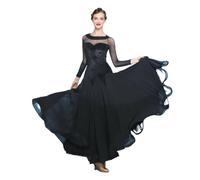 Costume De Danse De Salon Standard National, Danse Moderne, Valse Sociale, Robe Grand Swing, Costumes De Drag Queen(M)