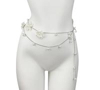 Costume De Danse La Chaîne Taille Élégante Elegy Pearls Belly Dance Jewelry For Jeans Body For Women Hot Girls Beach Vacation