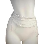 Costume De Danse La Chaîne Taille Élégante Elegy Pearls Belly Dance Jewelry For Jeans Body For Women Hot Girls Beach Vacation