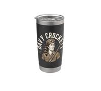 Costume de Davy Crockett Gobelet isotherme en acier inoxydable double paroi