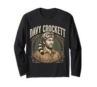 Costume de Davy Crockett Manche Longue