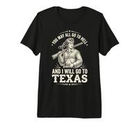 Costume de Davy Crockett T-Shirt Haut de Gamme