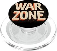 Costume de déclaration de Zone de Guerre Solide pour Les Amateurs de Champ de Bataille PopSockets PopGrip pour MagSafe