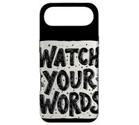 Costume de déclaration Nice Watch Your Words pour garçons et Filles Coque pour iPhone Air