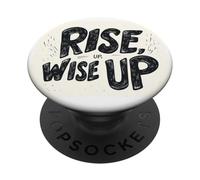 Costume de déclaration Rise Up Wise Up PopSockets PopGrip Adhésif