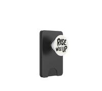 Costume de déclaration Rise Up Wise Up PopSockets PopWallet pour MagSafe
