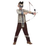 Costume De Déguisement Indien Du Far West Pour Halloween Pour Adultes Et Enfants