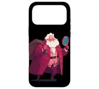 Costume de détective de Père Noël avec loupe Coque pour iPhone 17 Pro Max