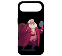 Costume de détective de Père Noël avec loupe Coque pour iPhone Air