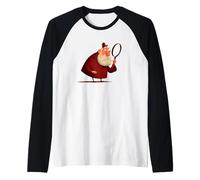 Costume de détective de Père Noël Cool pour garçons et Filles Manche Raglan
