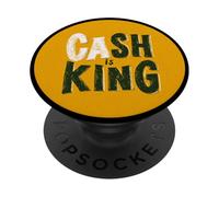 Costume de Devise Nice Cash is King PopSockets PopGrip Adhésif