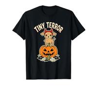 Costume de Diable Jack-o-Lantern Halloween pour Amoureux des Chiens T-Shirt Graphique avec Valeur