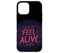 Costume de dicton vibrant Feel Alive Coque pour iPhone 12 mini
