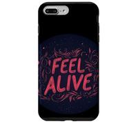 Costume de dicton vibrant Feel Alive Coque pour iPhone 7 Plus/8 Plus
