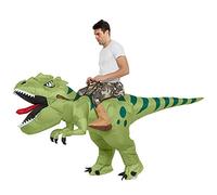 Costume de dinosaure Gonflable amusant Dino Costume de randonnée Robe d'Halloween pour Fêtes Halloween Anniversaires Cosplay Unisexe (150-190 CM)