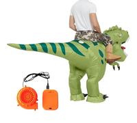 Costume De Dinosaure Gonflable, Tenue De Soufflage De Cosplay, Conduite Sur Un Costume De , Merveilleux Présent, Large À L'application, 120 Cm, Pour Les Parcs À Thème Des Événements Scolaires D'Ha