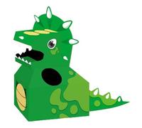 Costume de dinosaure portable - Costume pour enfant - Tenue de cosplay - Costume jurassique réglable - Amusant comme dignité - Robe de jeu de rôle - Matière douce - Parfait pour les costumes et