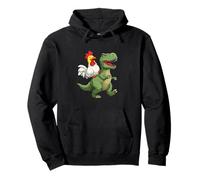 Costume de Dinosaure Poulet Heureux avec amitié Sweat à Capuche