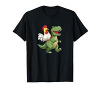 Costume de Dinosaure Poulet Heureux avec amitié T-Shirt