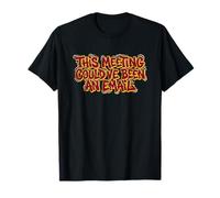 Costume de Discours Amusant pour réunion et Travail T-Shirt