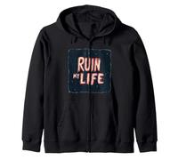 Costume de Discours Amusant Ruin My Life pour garçons et Filles Sweat à Capuche