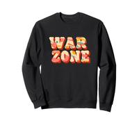 Costume de Discours coloré de la Zone de Guerre Sweatshirt