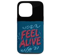 Costume de discours Nice Feel Alive dans de belles couleurs Coque pour iPhone 13 Pro